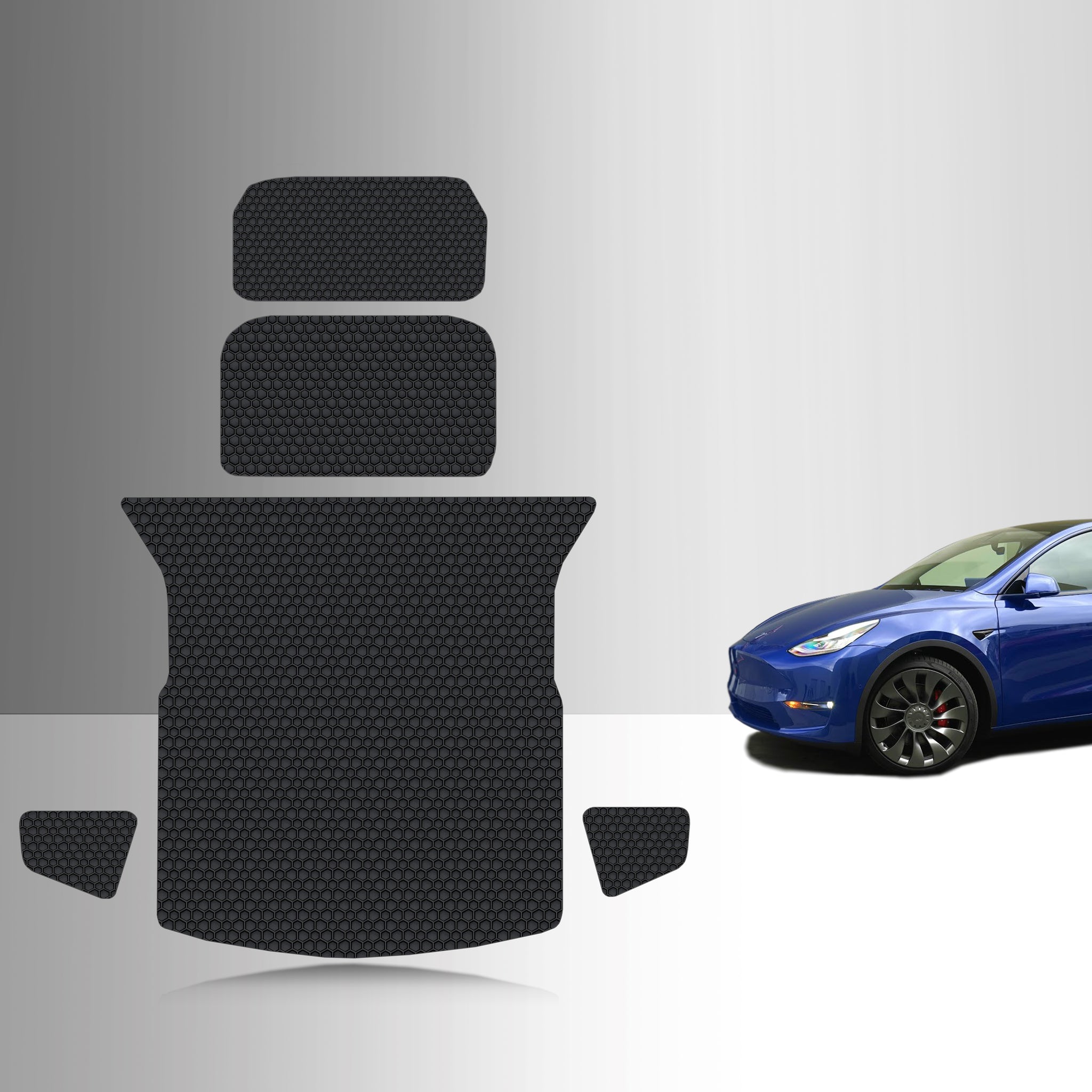 CUSTOM FIT FOR TESLA Model Y 7 Seater 2022 Frunk Mat Trunk Mat Storage Mat