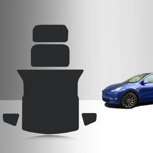 CUSTOM FIT FOR TESLA Model Y 7 Seater 2022 Frunk Mat Trunk Mat Storage Mat