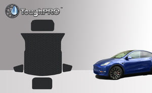 CUSTOM FIT FOR TESLA Model Y 7 Seater 2024 Frunk Mat Trunk Mat Storage Mat