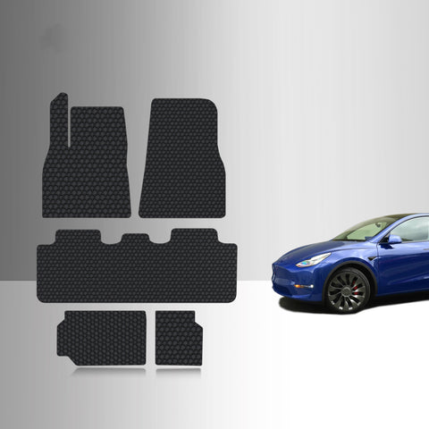 CUSTOM FIT FOR TESLA Model Y 7 Seater Standard Range 2023 1st & 2nd & 3rd Row