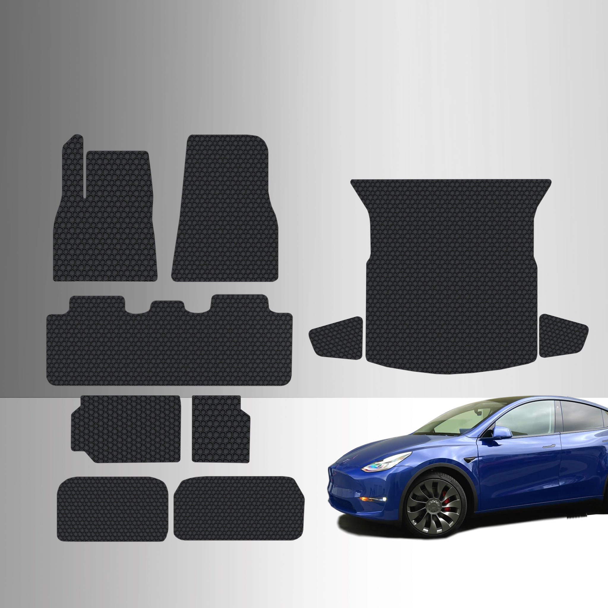 CUSTOM FIT FOR TESLA Model Y 7 Seater Standard Range 2024 Full Set