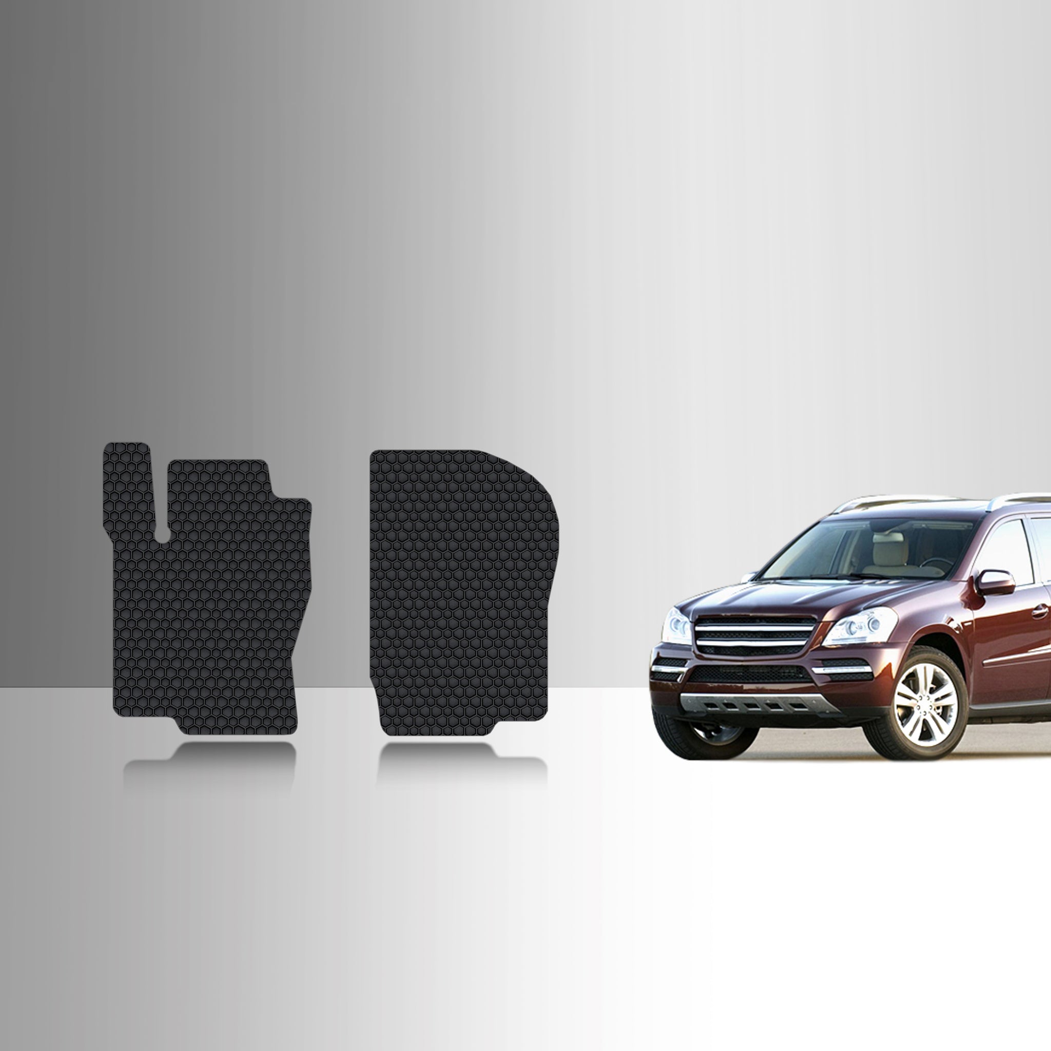 CUSTOM FIT FOR MERCEDES-BENZ GL350 2010 Two Front Mats