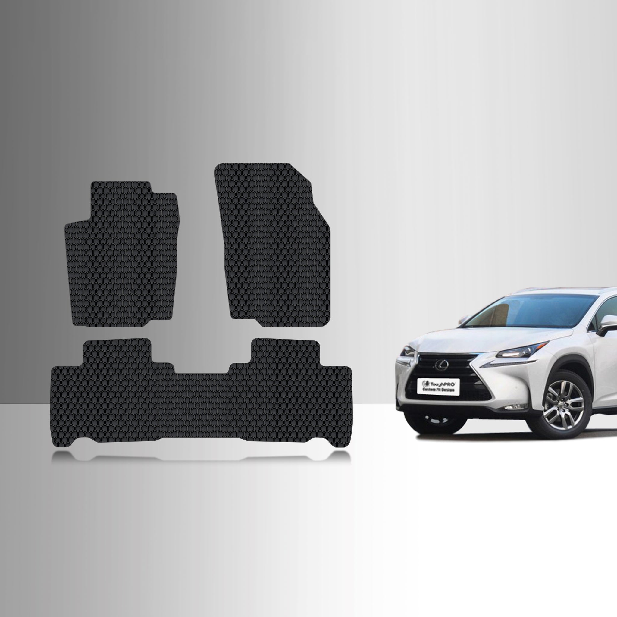 CUSTOM FIT FOR LEXUS NX300H 2016 1st & 2nd Row