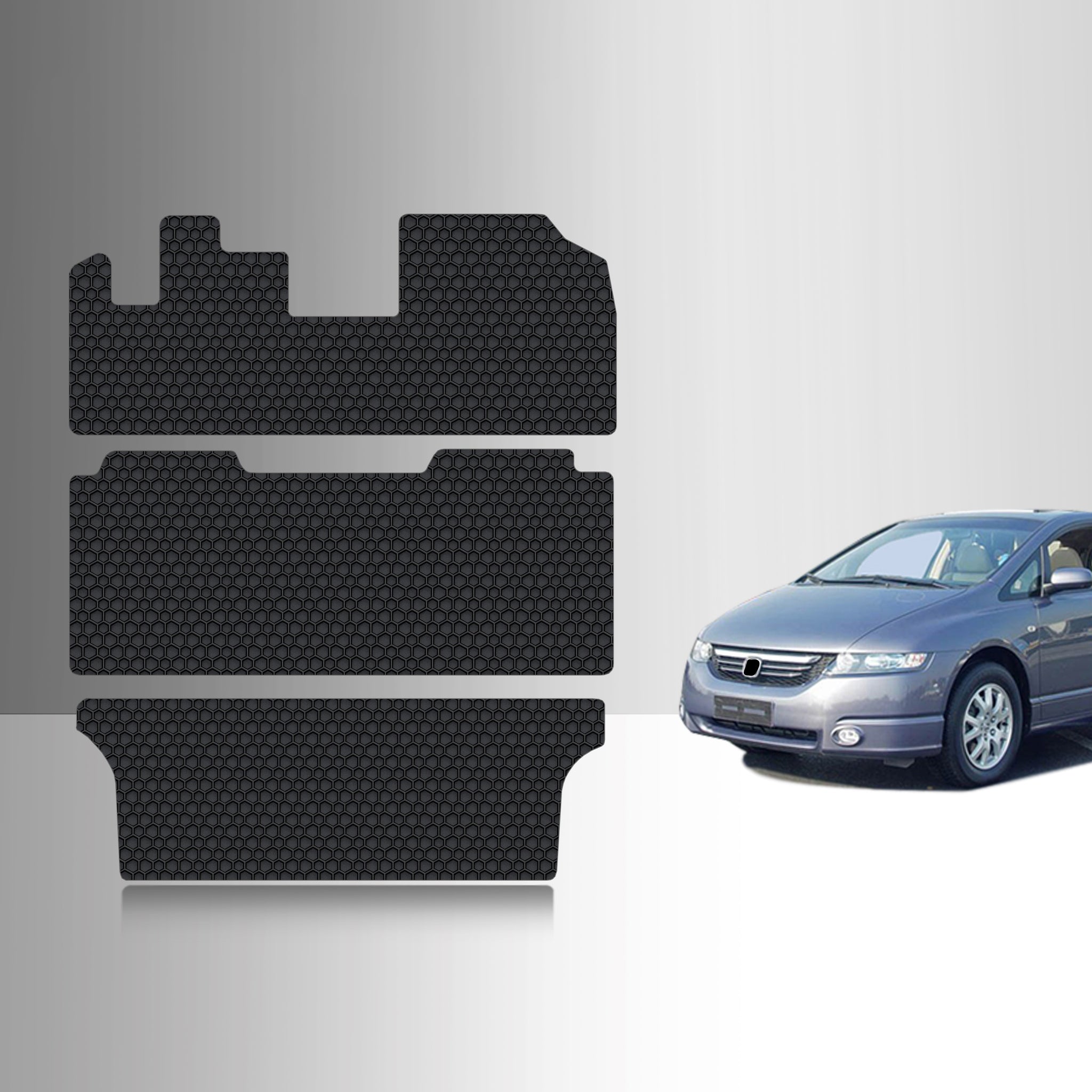 CUSTOM FIT FOR HONDA Odyssey 2000 1st + 2nd + 3rd Row