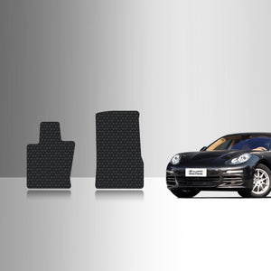 CUSTOM FIT FOR PORSCHE Panamera 2015 Two Front Mats