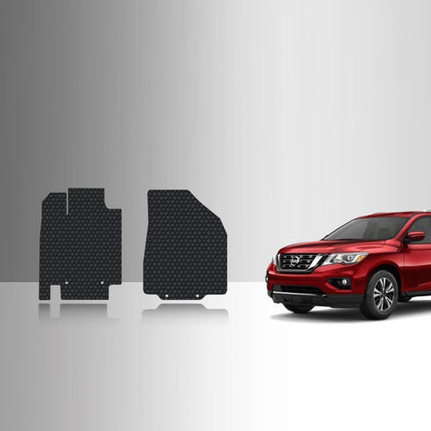 CUSTOM FIT FOR NISSAN Pathfinder 2017 Two Front Mats