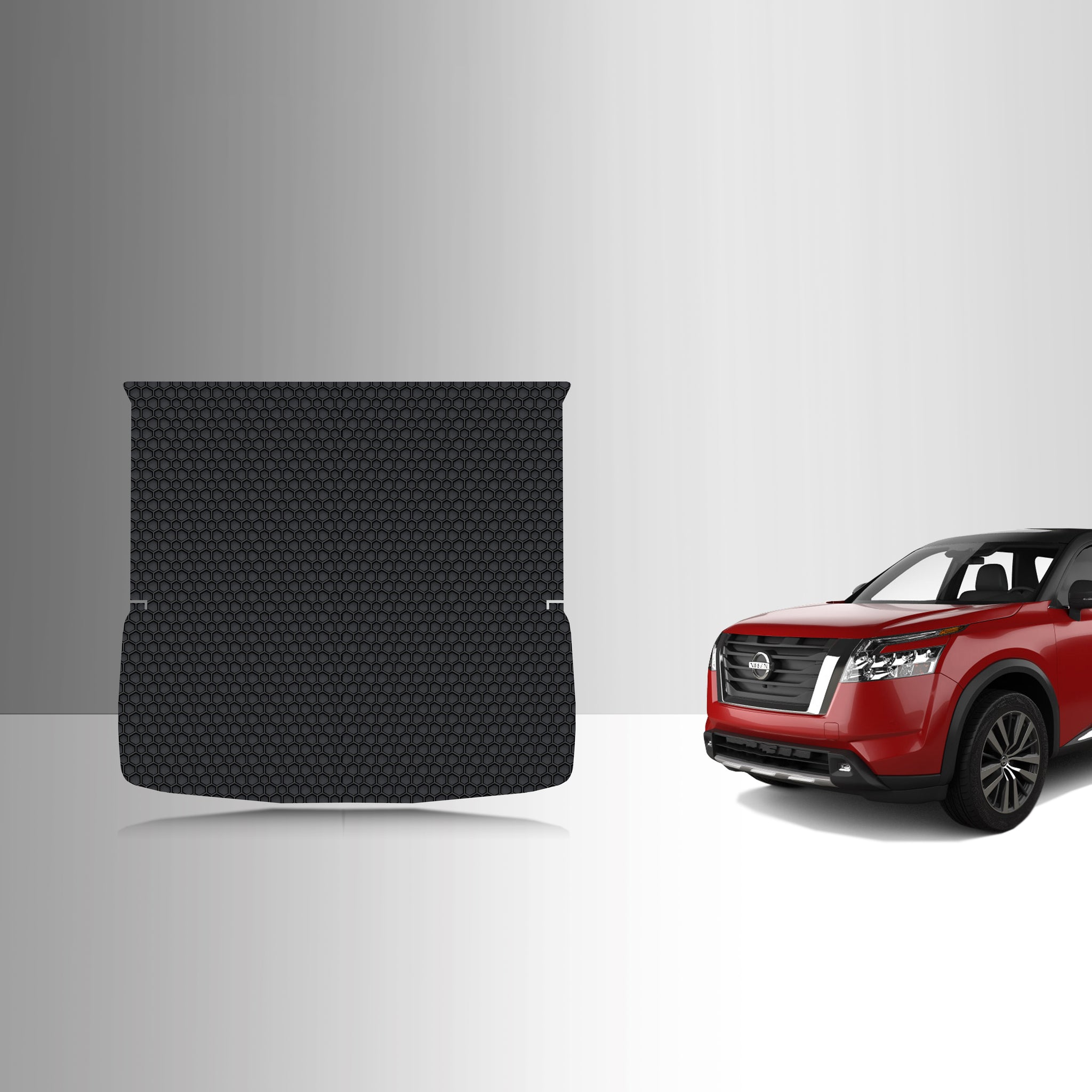 CUSTOM FIT FOR NISSAN Pathfinder 2026 Cargo Mat (3rd row Down)