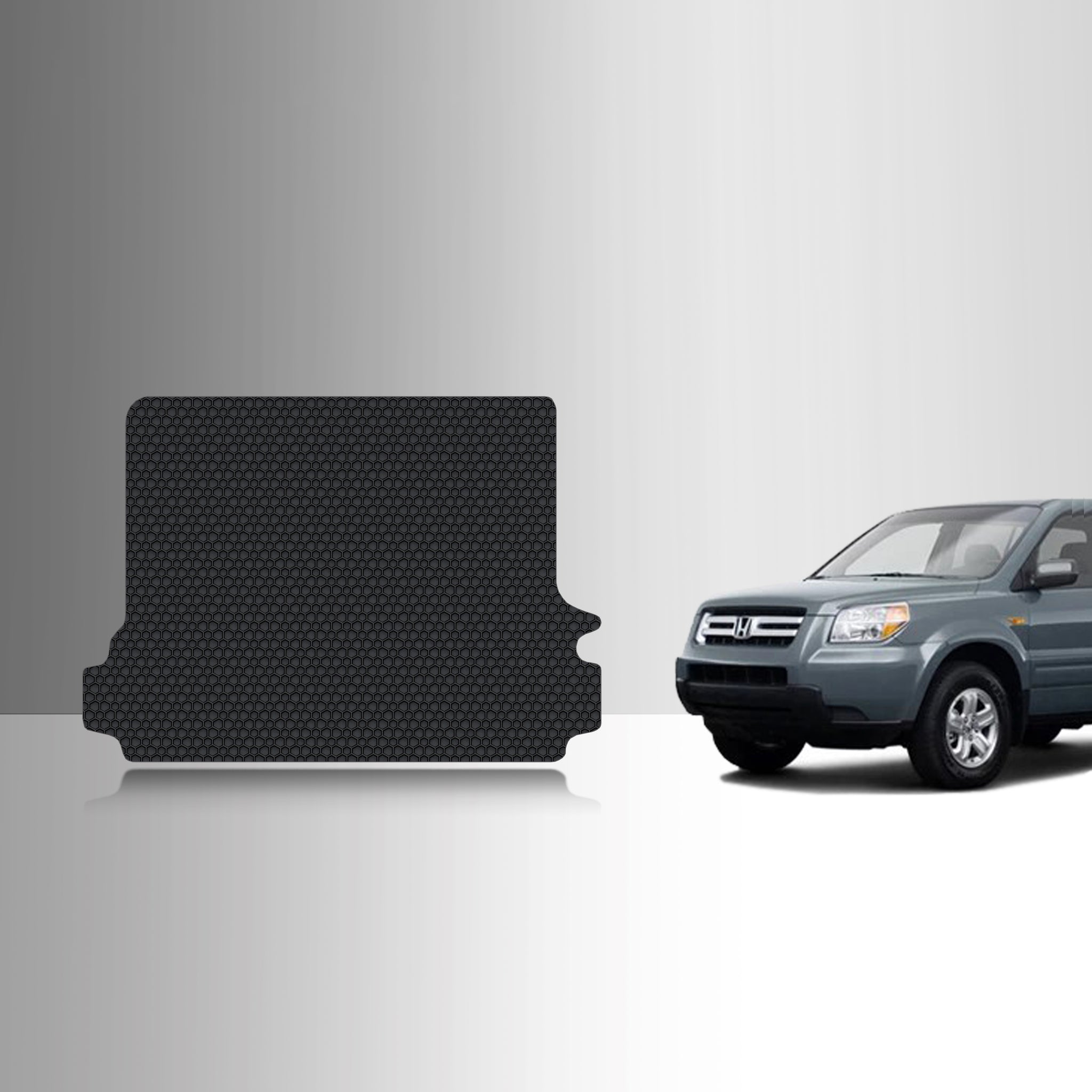 CUSTOM FIT FOR HONDA Pilot 2007 Cargo Mat (3rd Row Seat Fold Down)