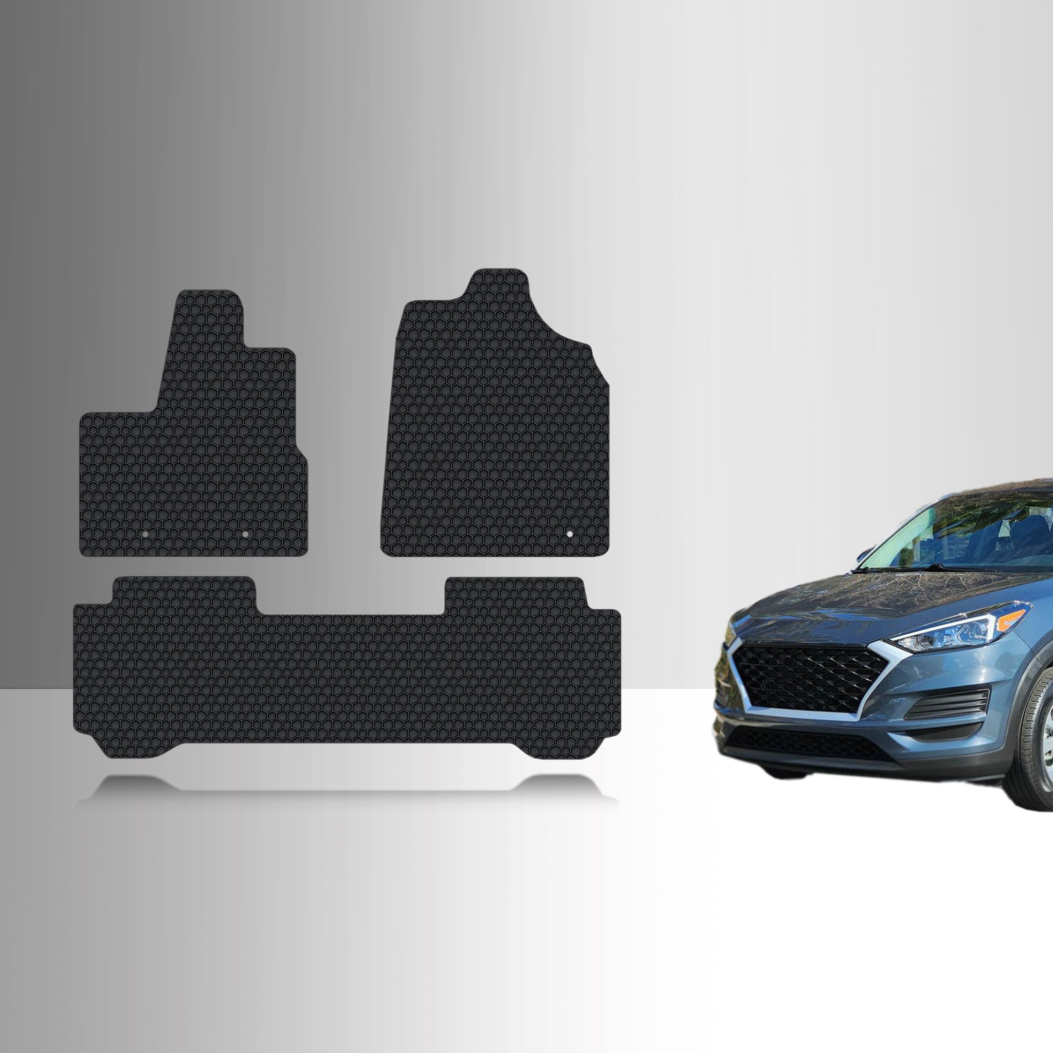 CUSTOM FIT FOR HONDA Pilot 2003 1st & 2nd Row