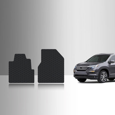 CUSTOM FIT FOR HONDA Pilot 2009 Two Front Mats