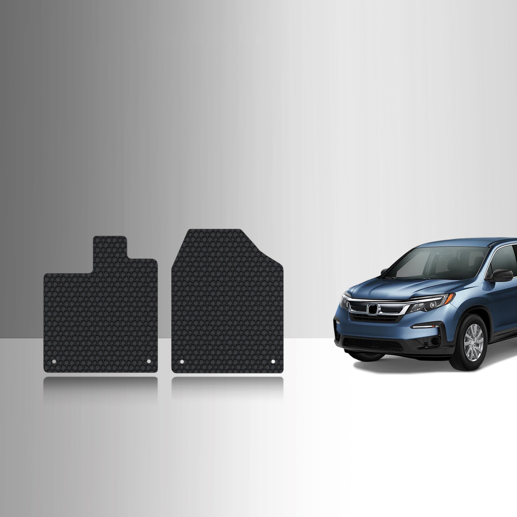 CUSTOM FIT FOR HONDA Pilot 2020 Two Front Mats