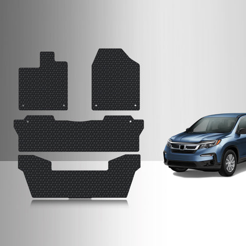 CUSTOM FIT FOR HONDA Pilot 2016 Front Row  2nd Row  3rd Row