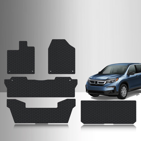 CUSTOM FIT FOR HONDA Pilot 2016 Front Row 2nd Row 3rd Row + Cargo