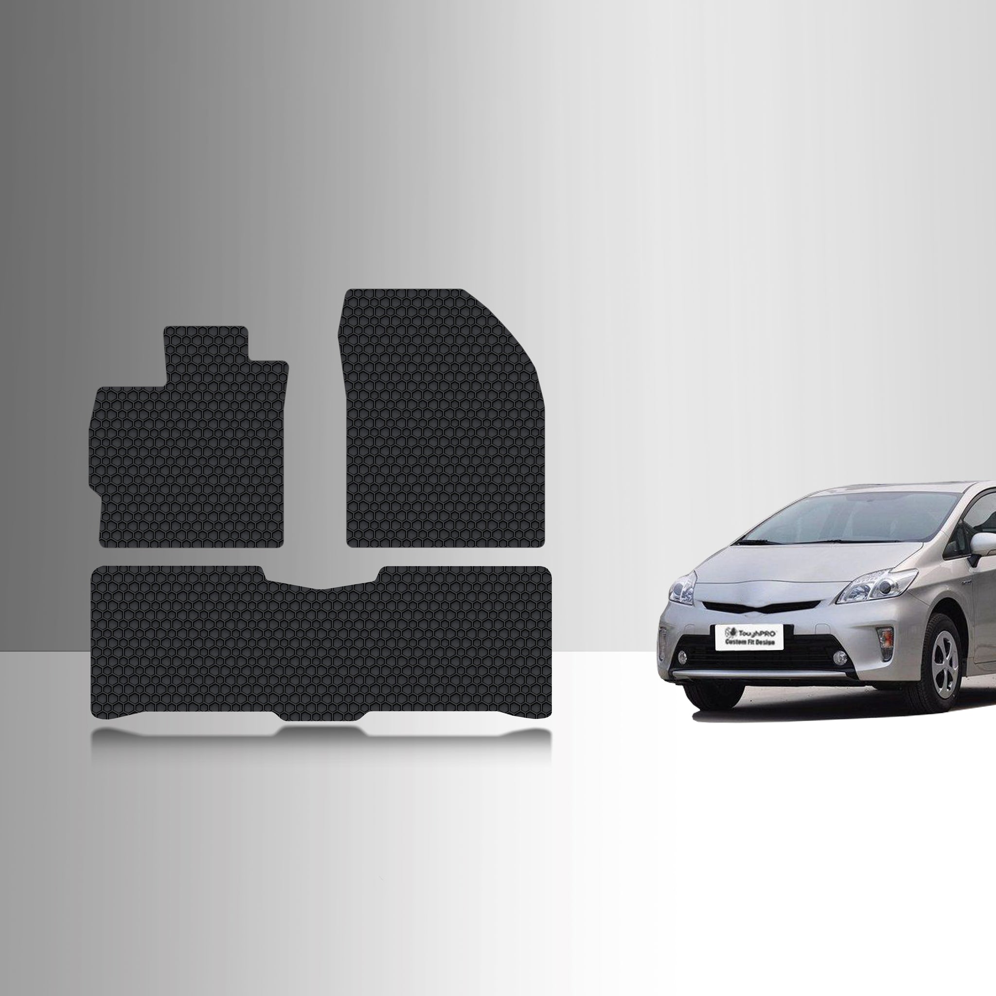 CUSTOM FIT FOR TOYOTA Prius 2013 1st & 2nd Row