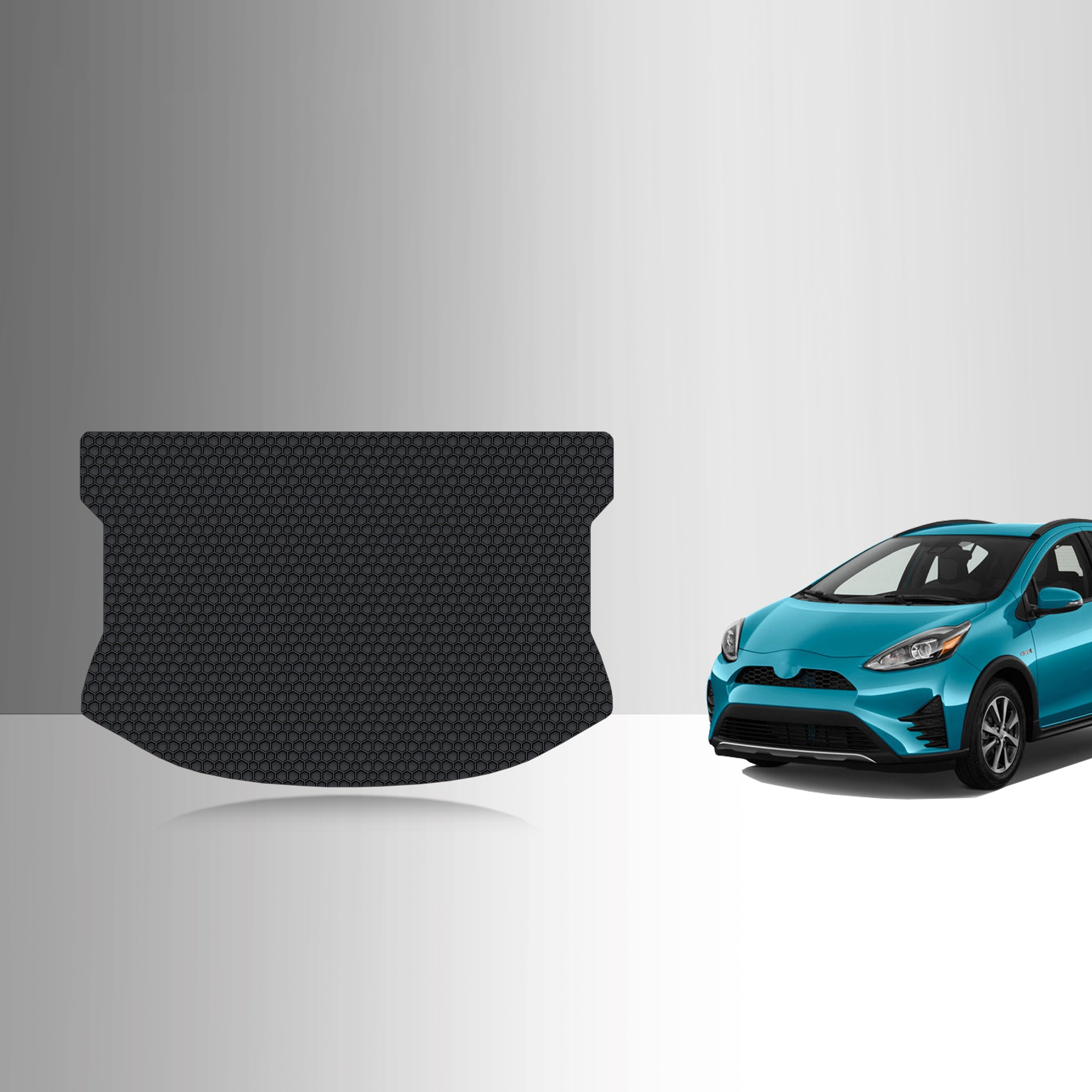 CUSTOM FIT FOR TOYOTA Prius C 2015 Cargo Mat