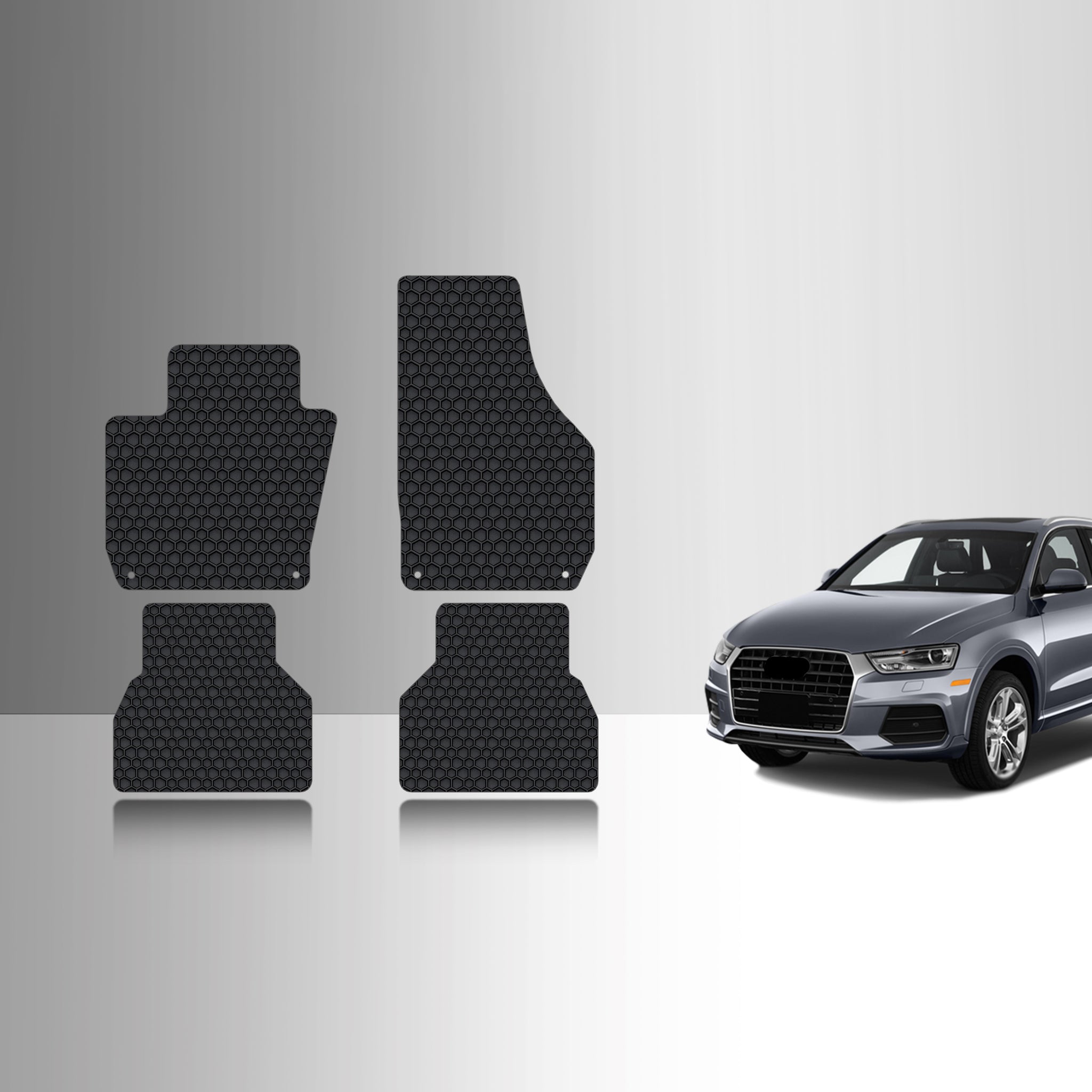 CUSTOM FIT FOR AUDI Q3 2015 1st & 2nd Row