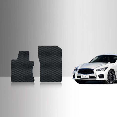 CUSTOM FIT FOR INFINITI Q50 2023 Two Front Mats