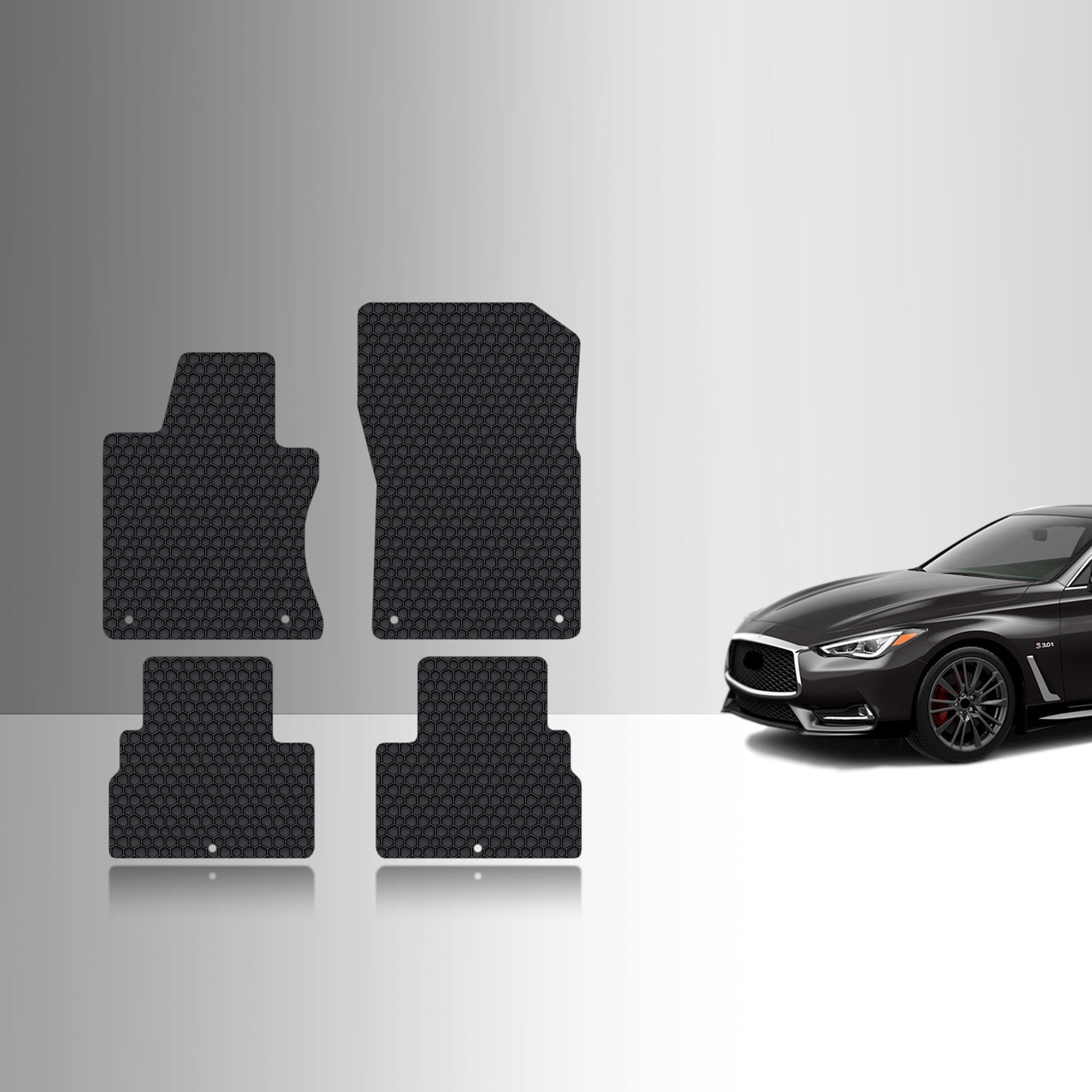 CUSTOM FIT FOR INFINITI Q60 2022 1st & 2nd Row