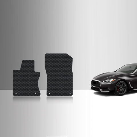CUSTOM FIT FOR INFINITI Q60 2021 Two Front Mats