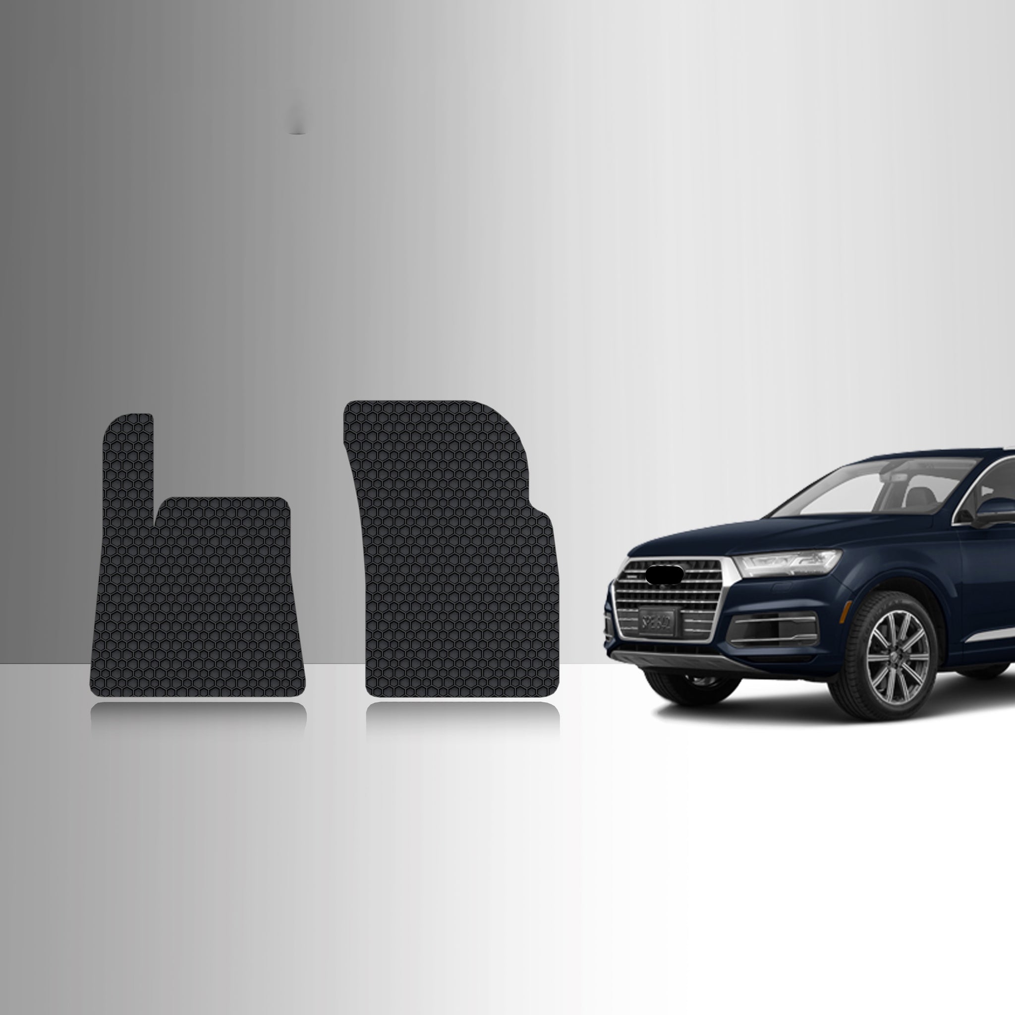 CUSTOM FIT FOR AUDI Q7 2023 Two Front Mats