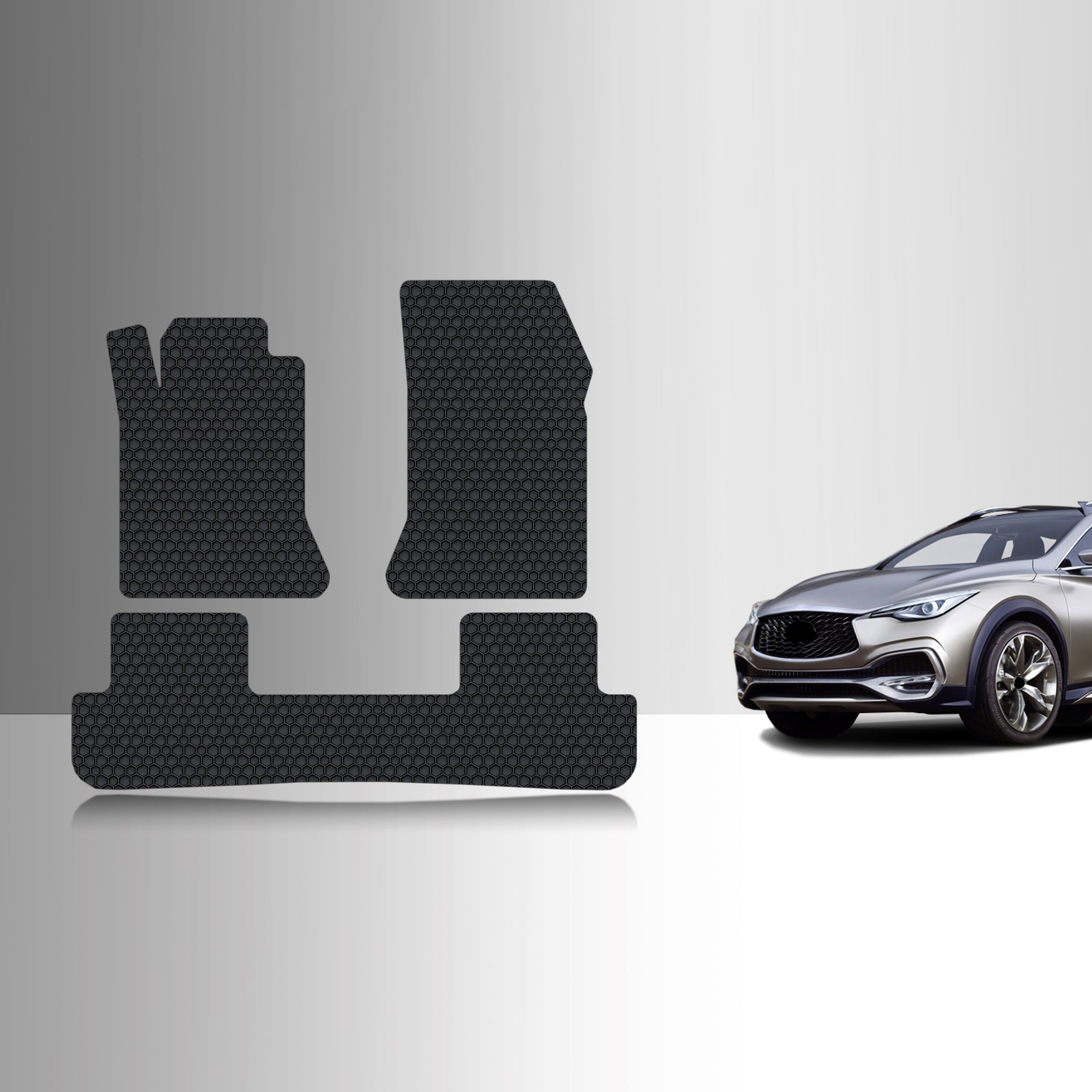 CUSTOM FIT FOR INFINITI QX30 2019 1st & 2nd Row