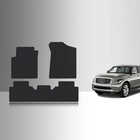 CUSTOM FIT FOR INFINITI QX56 2013 1st & 2nd Row