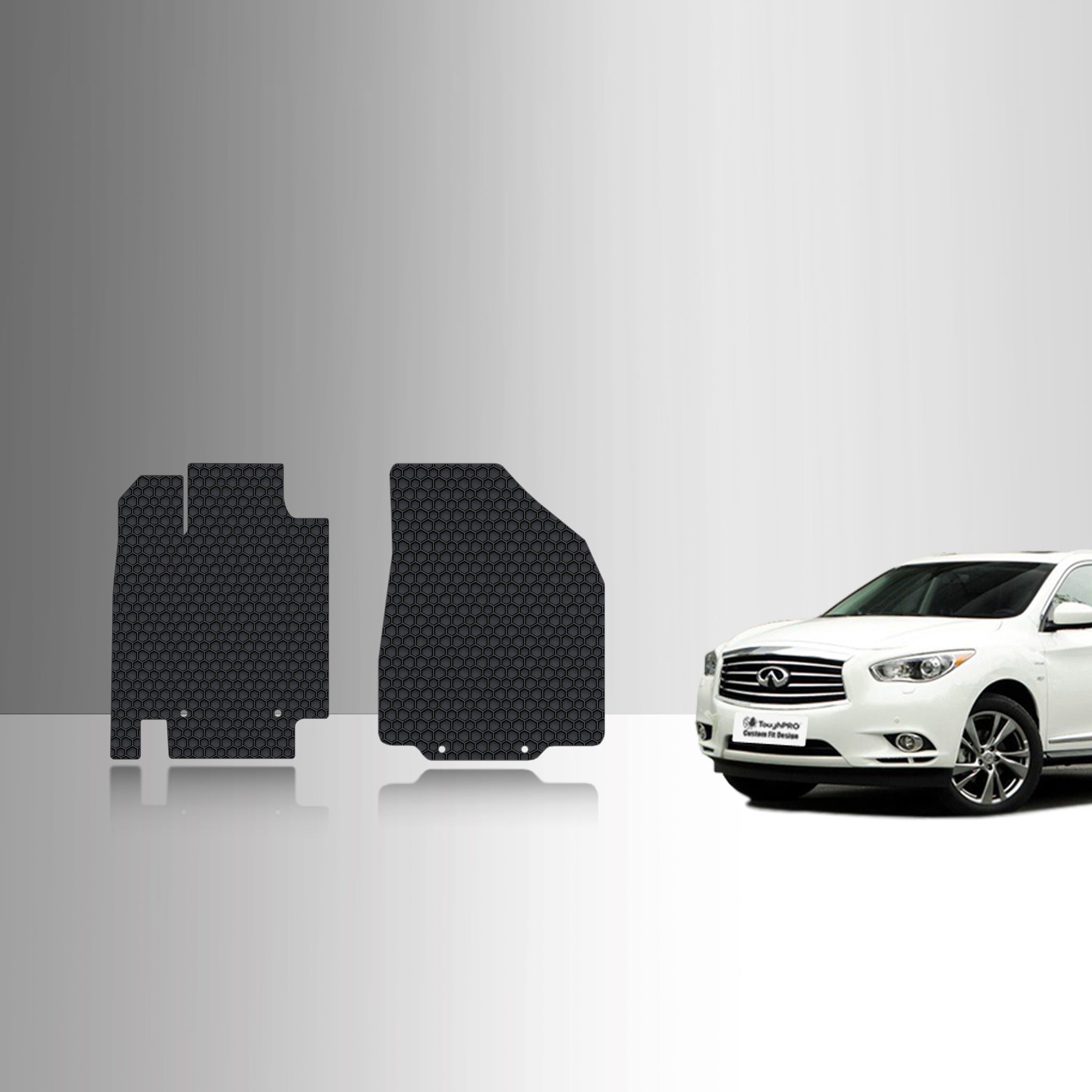 CUSTOM FIT FOR INFINITI Q40 2015 Two Front Mats Model