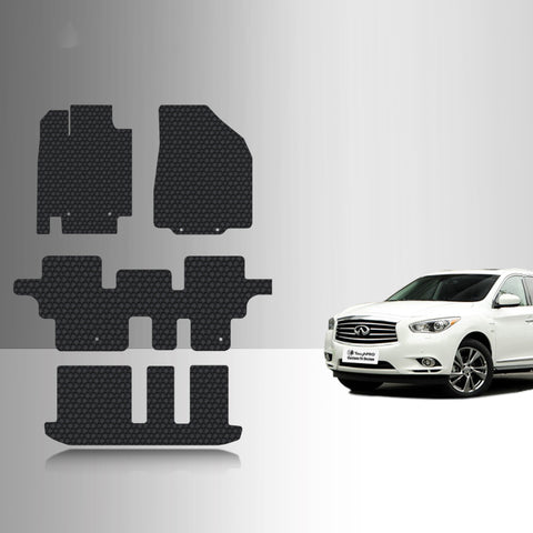 CUSTOM FIT FOR INFINITI QX60 2021 Front Row 2nd Row 3rd Row