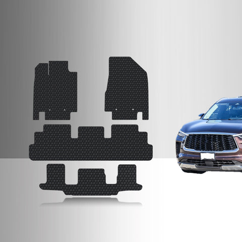 CUSTOM FIT FOR INFINITI QX60 2026 Front Row 2nd Row 3rd Row (2nd Row Bucket Seats)