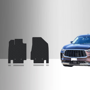 CUSTOM FIT FOR INFINITI QX60 2026 Two Front Mats