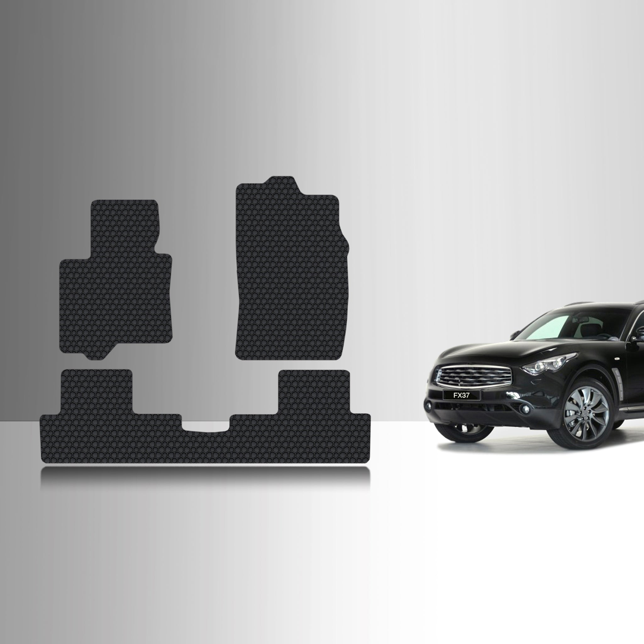 CUSTOM FIT FOR INFINITI QX70 2021 1st & 2nd Row