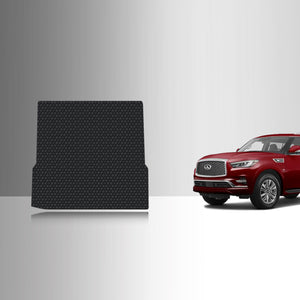 CUSTOM FIT FOR INFINITI QX80 2020 Cargo Mat (3rd Row Seat Fold Down)