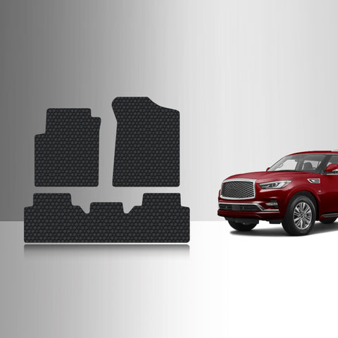 CUSTOM FIT FOR INFINITI QX80 2024 1st & 2nd Row