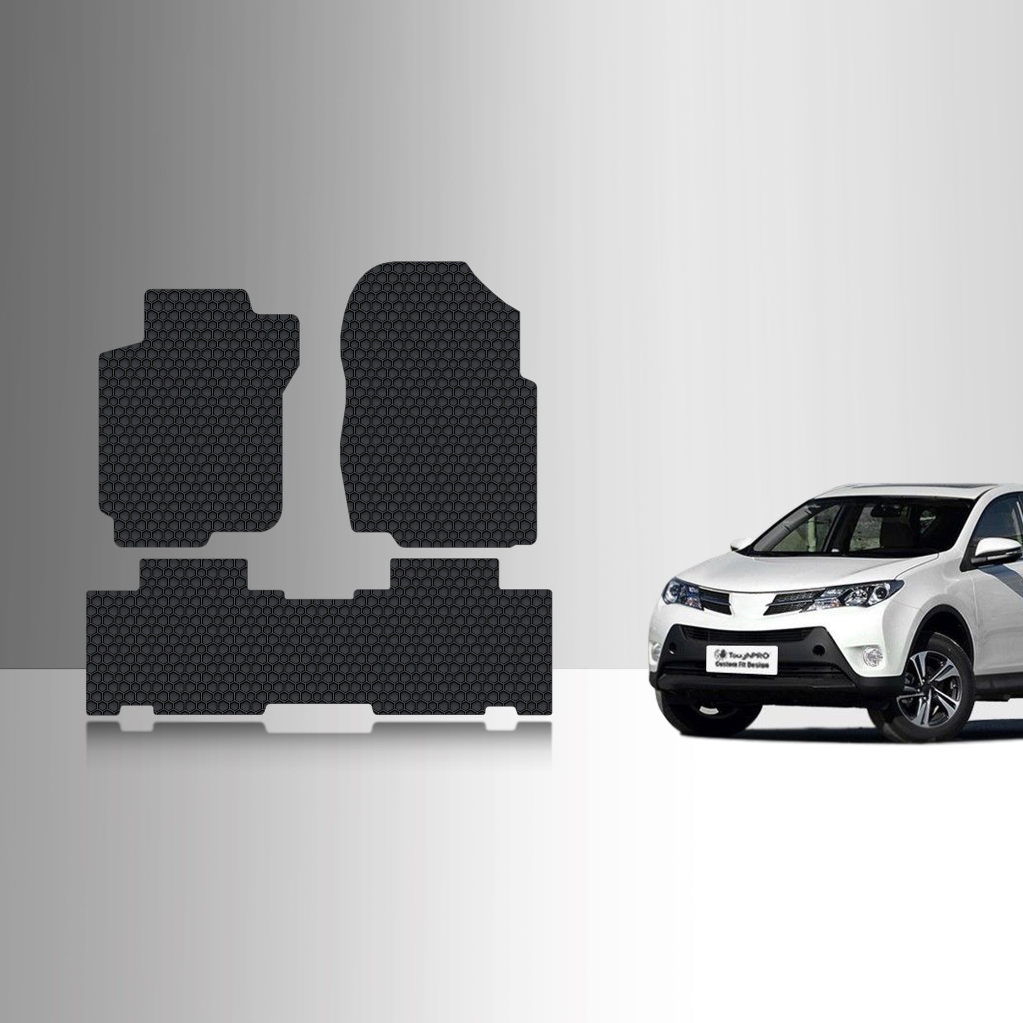 CUSTOM FIT FOR TOYOTA RAV-4 2013 1st & 2nd Row