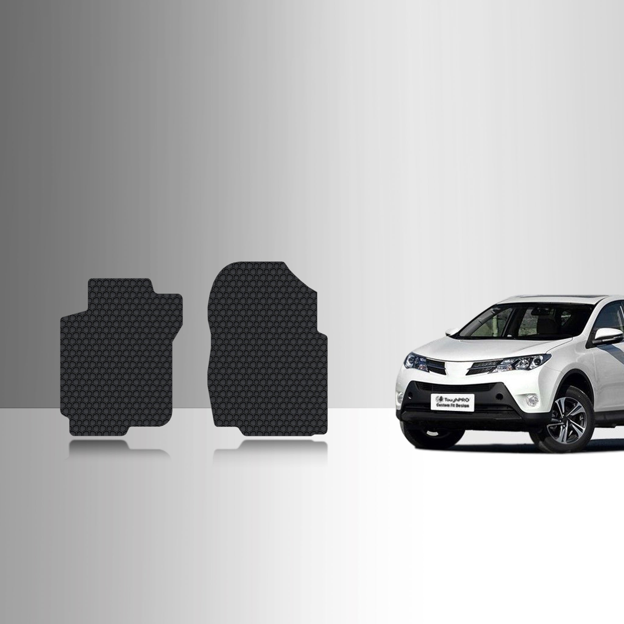 CUSTOM FIT FOR TOYOTA RAV-4 2018 Two Front Mats