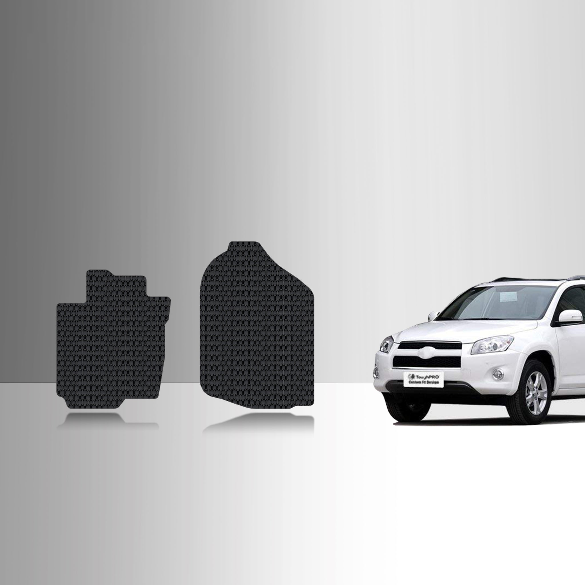CUSTOM FIT FOR TOYOTA RAV-4 2010 Two Front Mats