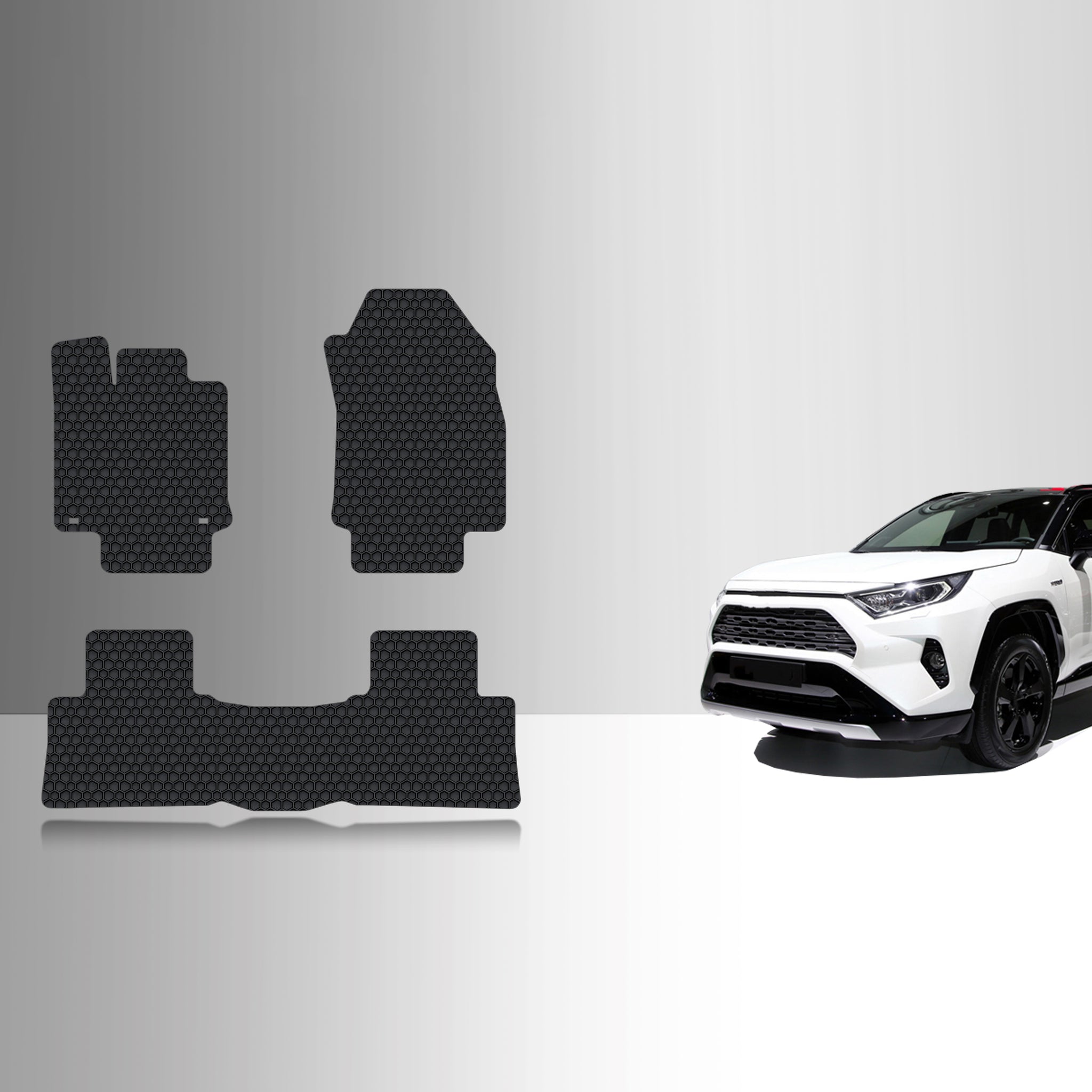 CUSTOM FIT FOR TOYOTA RAV-4 2021 1st & 2nd Row