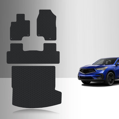 CUSTOM FIT FOR ACURA RDX 2020 Full Set Floor + Cargo Mats