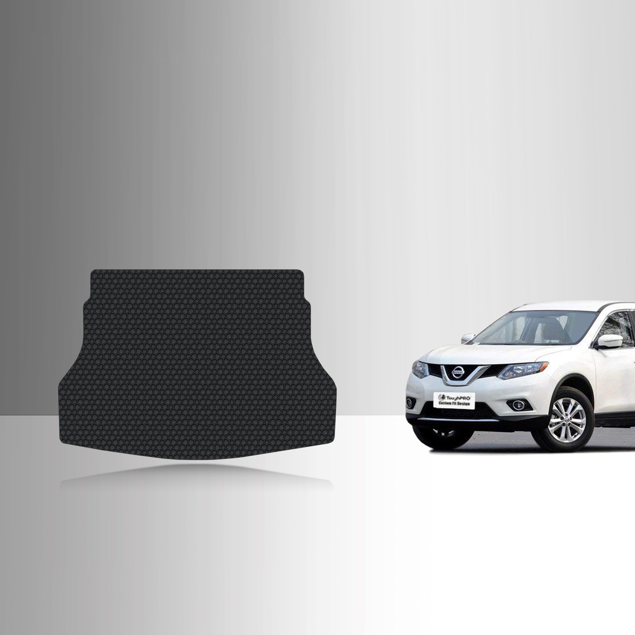 CUSTOM FIT FOR NISSAN Rogue 7 Seater 2014 Cargo Mat