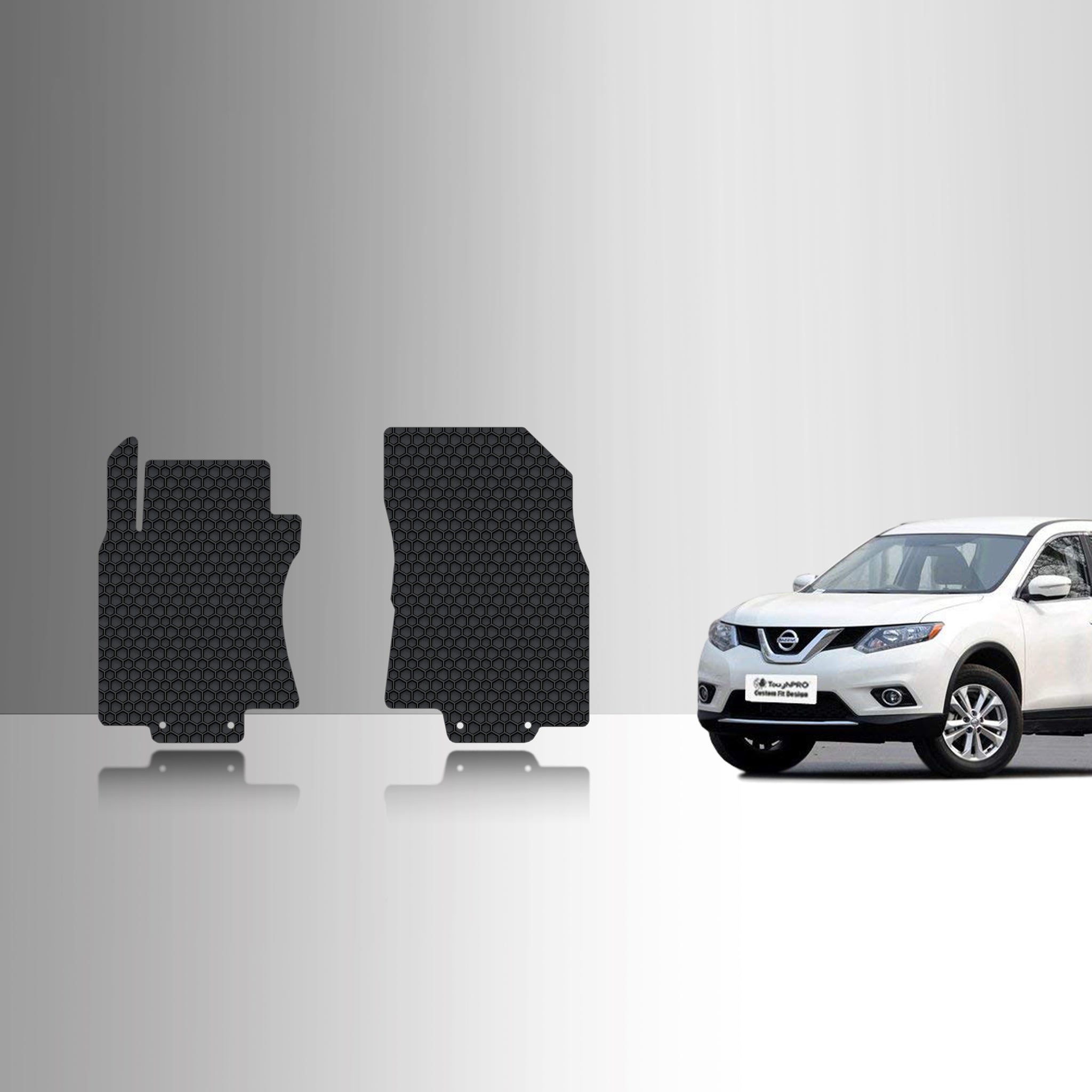 CUSTOM FIT FOR NISSAN Rogue 2016 Two Front Mats