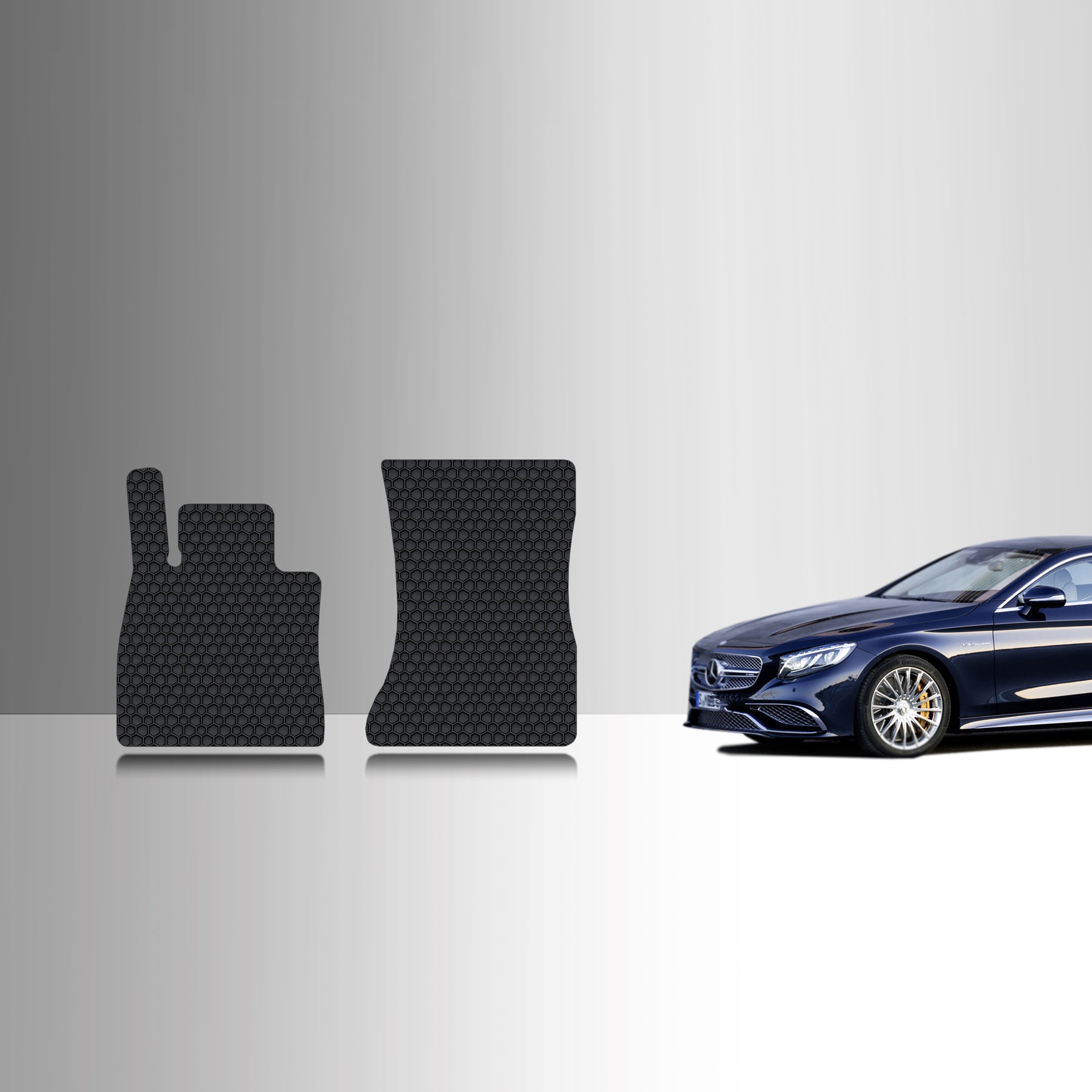 CUSTOM FIT FOR MERCEDES-BENZ S65 AMG 2014 Two Front Mats