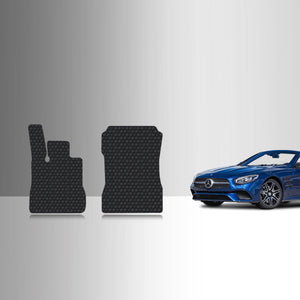CUSTOM FIT FOR MERCEDES-BENZ SL600 1990 Two Front Mats