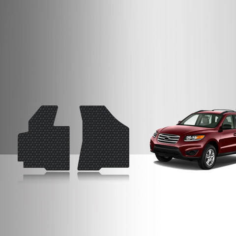 CUSTOM FIT FOR HYUNDAI Santa Fe 2010 Two Front Mats