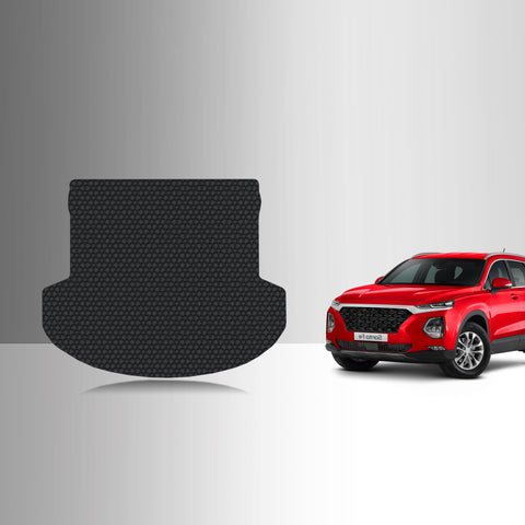 CUSTOM FIT FOR HYUNDAI Santa Fe 2019 5 Seater Cargo Mat