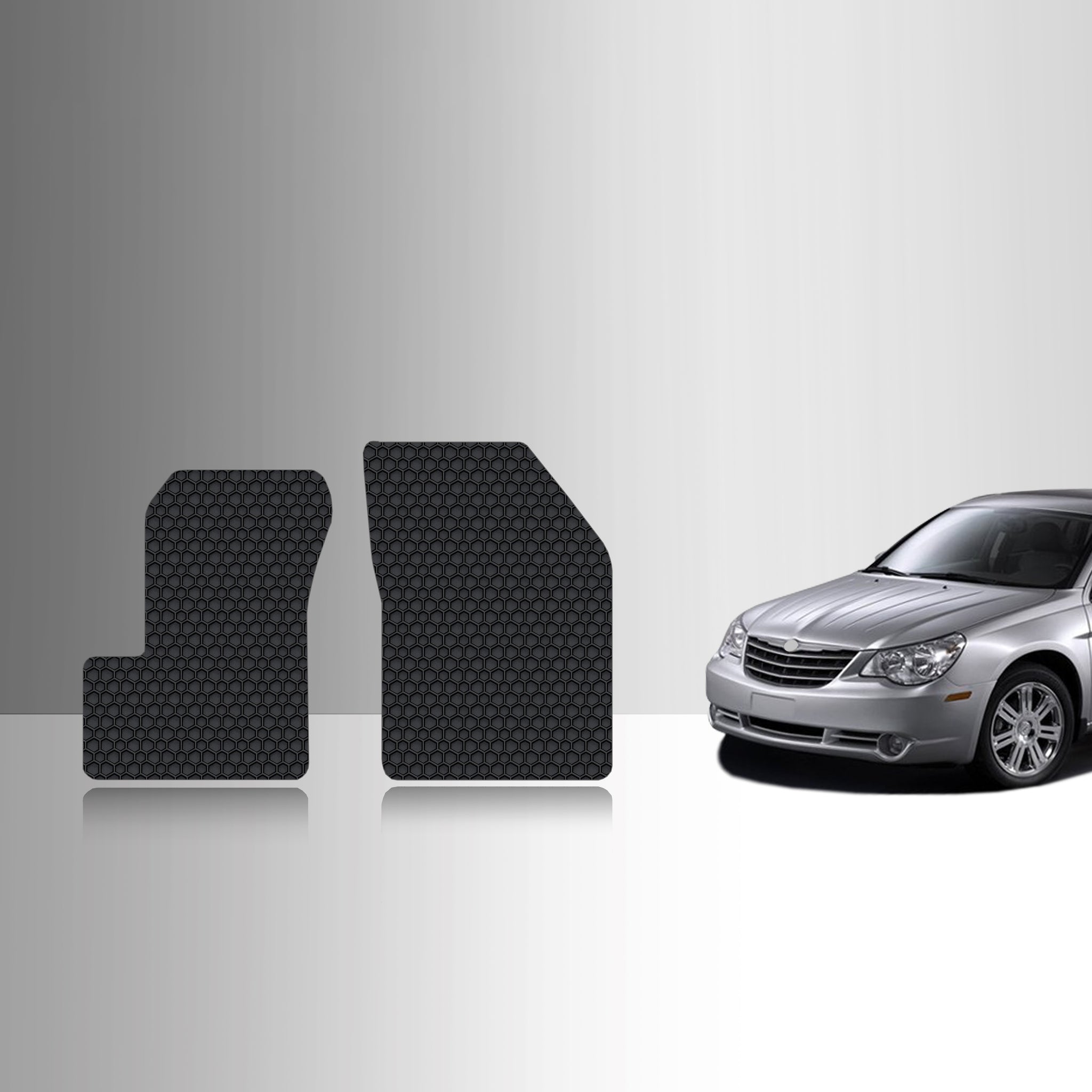 CUSTOM FIT FOR CHRYSLER Sebring 2008 Two Front Mats