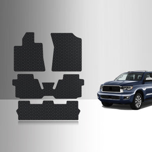 CUSTOM FIT FOR TOYOTA Sequoia 2012 Front Row  2nd Row  3rd Row