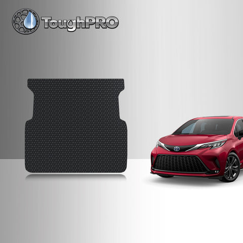 CUSTOM FIT FOR TOYOTA Sienna 2025 Cargo Mat (3rd Row Fold Down)