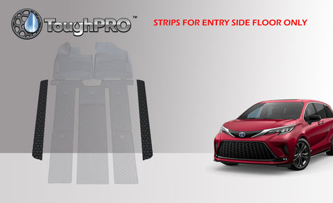 CUSTOM FIT FOR TOYOTA Sienna 2024 Side Floor Mats Only