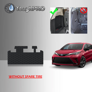 CUSTOM FIT FOR TOYOTA Sienna 2023 Storage Mat Without Spare Tire
