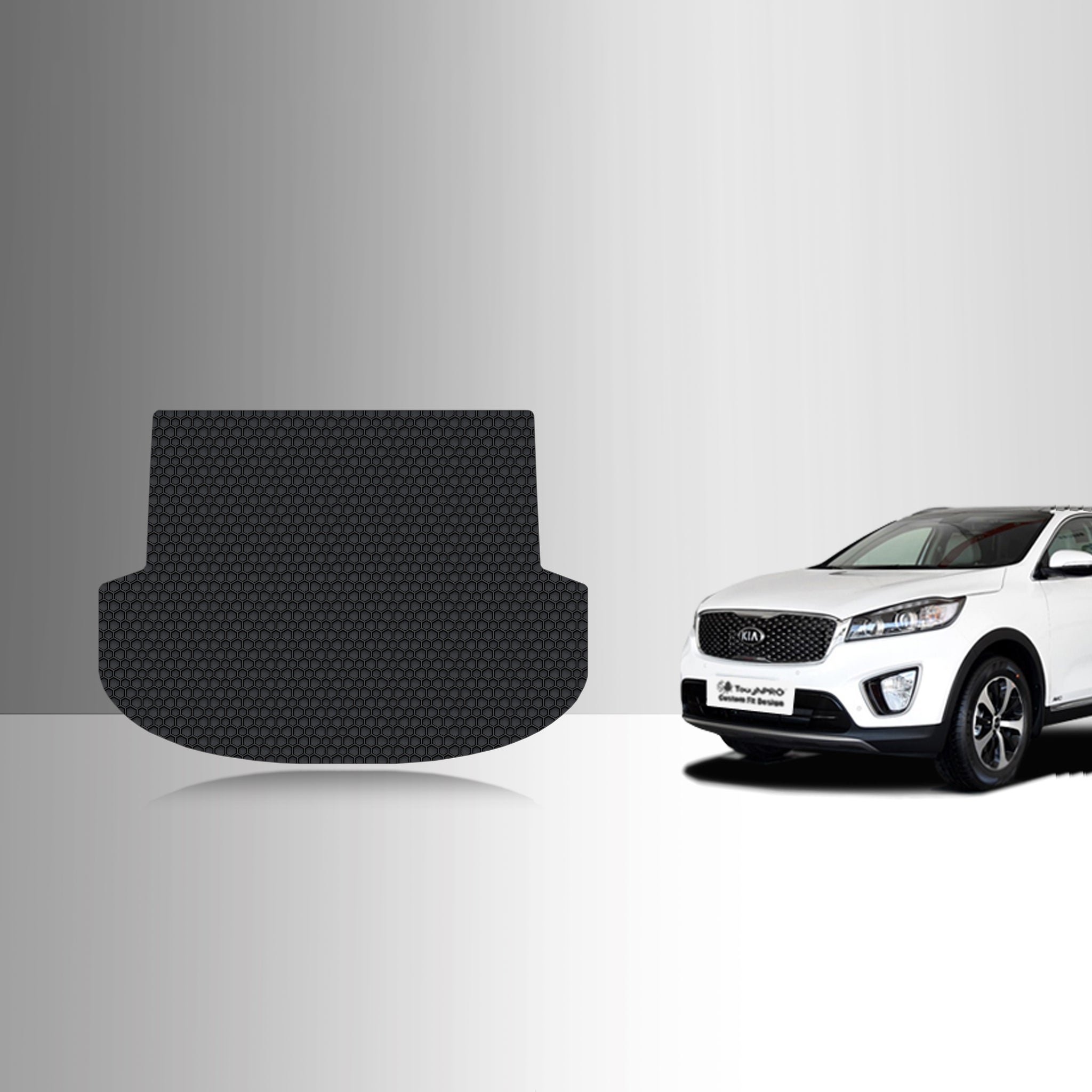 CUSTOM FIT FOR KIA Sorento 2013 Cargo Mat 5 Seater